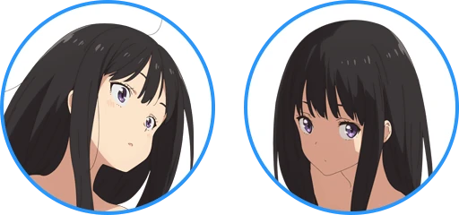 Estudio de expresiones de Takina Inoue