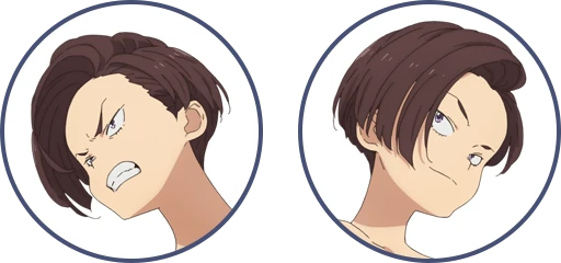 Estudio de expresiones de Fuki Harukawa